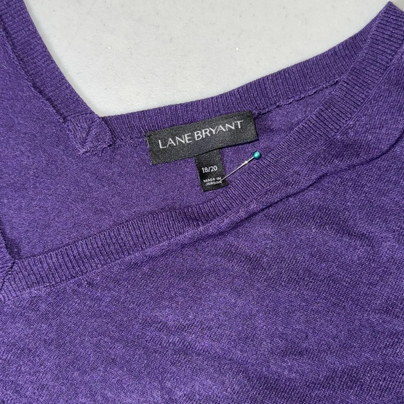 Lane Bryant double v-neck sweater - Picture 4 of 9